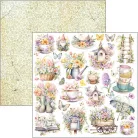 Ciao Bella Flower Shop Scrapbook papírkészlet 12" (30 cm) Patterns Pad (8 ív)