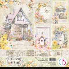   Ciao Bella Flower Shop Scrapbook papírkészlet 12" (30 cm) Paper Pad (12 ív)