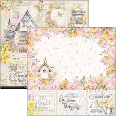   Ciao Bella Flower Shop Scrapbook papírkészlet 12" (30 cm) Paper Pad (12 ív)