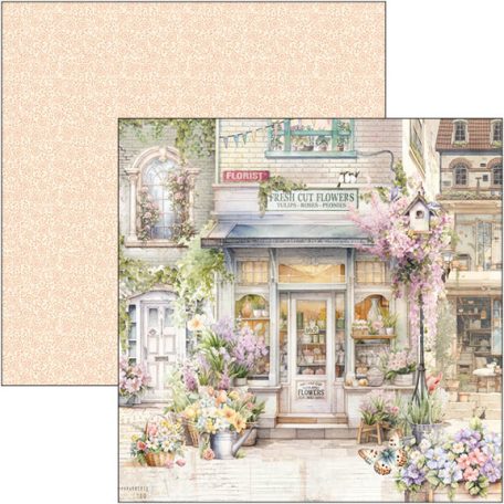 Ciao Bella Flower Shop Scrapbook papírkészlet 12" (30 cm) Paper Pad (12 ív)