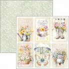 Ciao Bella Flower Shop Scrapbook papírkészlet 8" (20 cm) Paper Pad (12 ív)