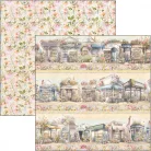 Ciao Bella Flower Shop Scrapbook papírkészlet 8" (20 cm) Paper Pad (12 ív)