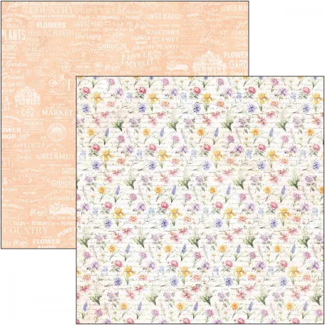 Ciao Bella Flower Shop Scrapbook papírkészlet 8" (20 cm) Paper Pad (12 ív)