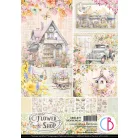 Ciao Bella Flower Shop Papírkészlet A4 Creative Pad (9 ív)