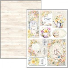   Ciao Bella Flower Shop Papírkészlet A4 Creative Pad (9 ív)