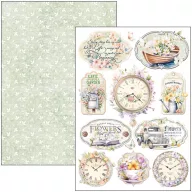   Ciao Bella Flower Shop Papírkészlet A4 Creative Pad (9 ív)