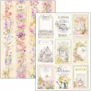 Ciao Bella Flower Shop Papírkészlet A4 Creative Pad (9 ív)