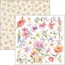 Ciao Bella Flower Shop Kivágóív készlet 6" (15 cm) Fussy Cut Pad (24 ív)