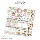 Ciao Bella Flower Shop Kreatív készlet 12" (30 cm) home sweet home DIY Craft Kit (1 csomag)