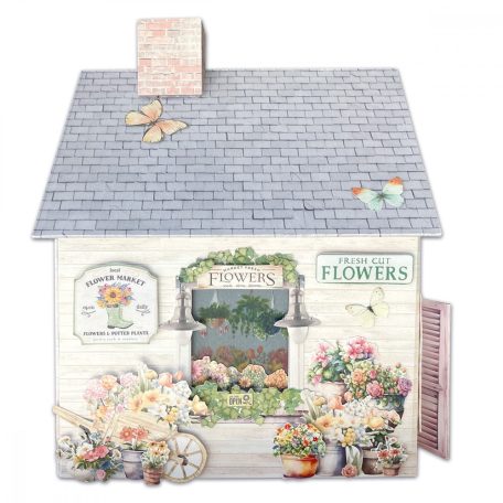 Ciao Bella Flower Shop Kreatív készlet 12" (30 cm) home sweet home DIY Craft Kit (1 csomag)