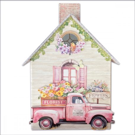 Ciao Bella Flower Shop Kreatív készlet 12" (30 cm) home sweet home DIY Craft Kit (1 csomag)
