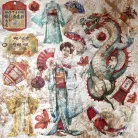 Ciao Bella Land of the Rising Sun Papírkészlet 6" (15 cm) Deluxe Paper Pearl (5 ív)