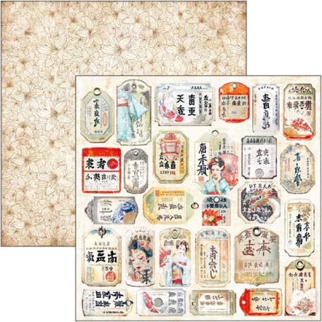 Ciao Bella Land of the Rising Sun Scrapbook papírkészlet 12" (30 cm) Patterns Pad (8 ív)
