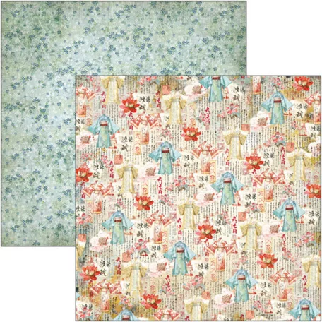 Ciao Bella Land of the Rising Sun Scrapbook papírkészlet 12" (30 cm) Patterns Pad (8 ív)