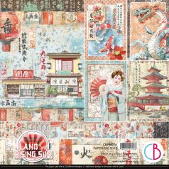   Ciao Bella Land of the Rising Sun Scrapbook papírkészlet 12" (30 cm) Paper Pad (12 ív)