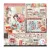 Ciao Bella Land of the Rising Sun Scrapbook papírkészlet 8" (20 cm) Paper Pad (12 ív)
