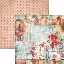 Ciao Bella Land of the Rising Sun Scrapbook papírkészlet 8" (20 cm) Paper Pad (12 ív)