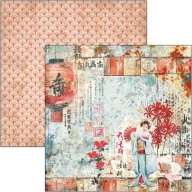   Ciao Bella Land of the Rising Sun Scrapbook papírkészlet 8" (20 cm) Paper Pad (12 ív)