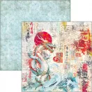 Ciao Bella Land of the Rising Sun Scrapbook papírkészlet 8" (20 cm) Paper Pad (12 ív)