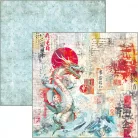 Ciao Bella Land of the Rising Sun Scrapbook papírkészlet 8" (20 cm) Paper Pad (12 ív)