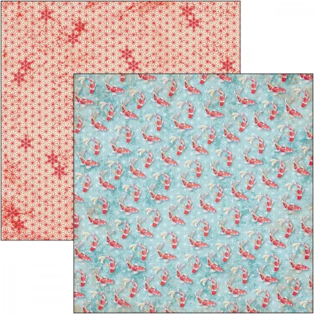 Ciao Bella Land of the Rising Sun Scrapbook papírkészlet 8" (20 cm) Paper Pad (12 ív)