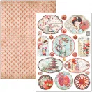 Ciao Bella Land of the Rising Sun Papírkészlet A4 Creative Pad (9 ív)