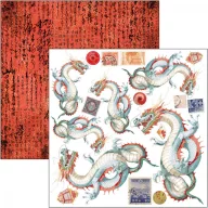  Ciao Bella Land of the Rising Sun Kivágóív készlet 6" (15 cm) Fussy Cut Pad (24 ív)