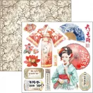 Ciao Bella Land of the Rising Sun Kivágóív készlet 6" (15 cm) Fussy Cut Pad (24 ív)