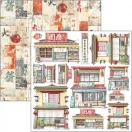 Ciao Bella Land of the Rising Sun Kivágóív készlet 6" (15 cm) Fussy Cut Pad (24 ív)