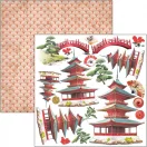 Ciao Bella Land of the Rising Sun Kivágóív készlet 6" (15 cm) Fussy Cut Pad (24 ív)