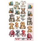 Alchemy of Art Kivágóív 6"x12" (15cm x 30 cm) - Happy Time -  - Extras to Cut Set (1 csomag)