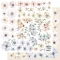 Alchemy of Art Kivágóív 12" (30 cm) - My Little Baby - Flowers - Art Alchemy Double-sided paper (1 ív)