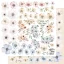 Alchemy of Art Kivágóív 12" (30 cm) - My Little Baby - Flowers - Art Alchemy Double-sided paper (1 ív)