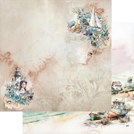 Alchemy of Art Papírkészlet 12" (30 cm) - Underwater World - Paper Collection Set (6 lap)