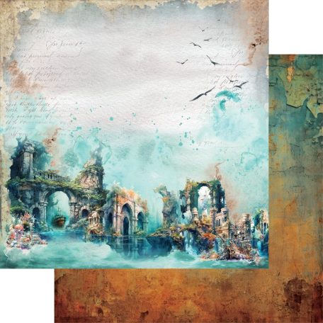 Alchemy of Art Scrapbook papírkészlet 6" (15 cm) - Underwater World - Paper Pad (24 lap)