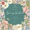 Craft Consortium Spring Gardens Scrapbook Papírkészlet 12" (30 cm) Paper Pad (30 lap)