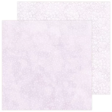 LemonCraft Scrapbook papír 12" (30 cm) - Double-sided paper Back To Basic 4 - Scrapbooking Paper (1 ív)
