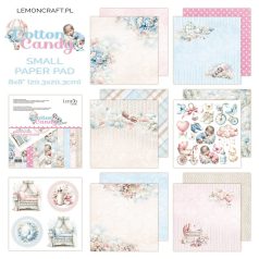   LemonCraft Scrapbook papírkészlet 8" (20 cm) - Cotton Candy - Scrapbooking Paper Pad (1 csomag)