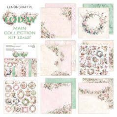   LemonCraft Scrapbook papírkészlet 12" (30 cm) - Today - Scrapbooking Paper Pad (1 csomag)