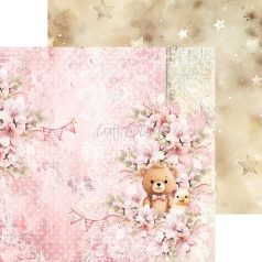   Craft O'Clock Scrapbook papírkészlet 6" (15 cm) Girl & Curl Paper Collection Set (24 ív)