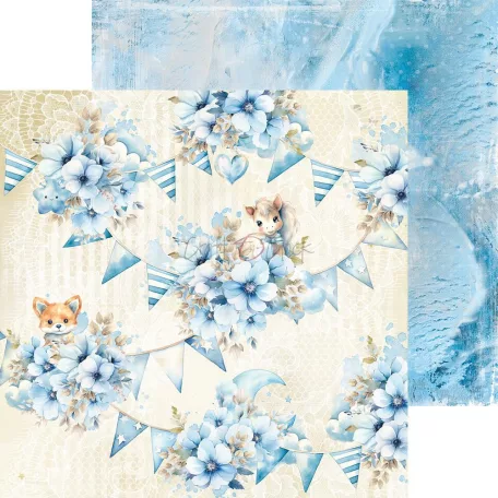 Craft O'Clock Scrapbook papírkészlet 8" (20 cm) Boy & Toy Mix Paper Set (24 ív)