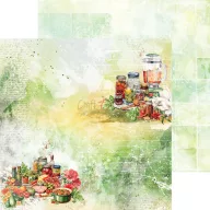   Craft O'Clock Scrapbook papírkészlet 6" (15 cm) Kitchen Mode Paper Collection Set (24 ív)