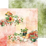   Craft O'Clock Scrapbook papírkészlet 6" (15 cm) Kitchen Mode Paper Collection Set (24 ív)