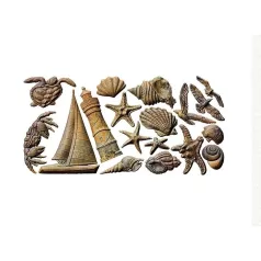   Redesign with Prima Reef Elegance Öntőforma 5″X10″ Décor Mould (1 db)