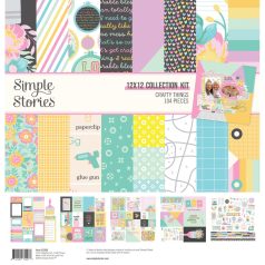   Simple Stories Crafty Things Scrapbook papírkészlet Collection Kit 12" (30 cm) 1 csomag