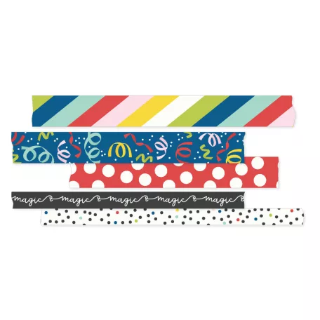 Simple Stories Say Cheese Magic Dekorációs ragasztószalag Washi Tape 5 db