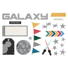   Simple Stories Say Cheese Galaxy Kivágatok Simple Pages Pieces 1 csomag