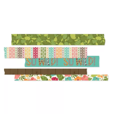 Simple Stories Say Cheese Wild Dekorációs ragasztószalag Washi Tape 5 db