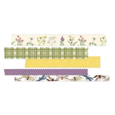   Simple Stories Simple Vintage Meadow Flowers Dekorációs ragasztószalag Washi Tape 5 db