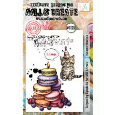   AALL & CREATE Szilikonbélyegző A6 - Macaron Mountain - Stamp Set (1 db)